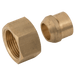 FT Pro 1/8" BSPP Female Nut X 3/16" Soldering Nipple SN02/03 - FluidAirFittings