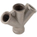 FT Pro 3/8" BSPP Female Triple Outlet Nickel Plated TO06NP - FluidAirFittings