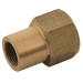 FT Pro 1/8" BSPPF X 3/16" OD Straight Adaptor (34034408) CIF03/02 - FluidAirFittings