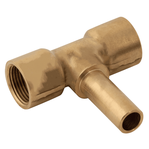 FT Pro 1/4" OD Stem Centre Leg T (34033903) CITS04 - FluidAirFittings