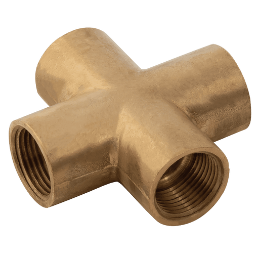 FT Pro 5/16" Tube OD Equal Imperial Cross CIX05 - FluidAirFittings