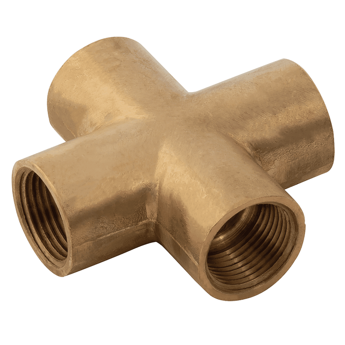FT Pro 5/16" Tube OD Equal Imperial Cross CIX05 - FluidAirFittings