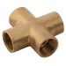 FT Pro 5/16" Tube OD Equal Imperial Cross CIX05 - FluidAirFittings