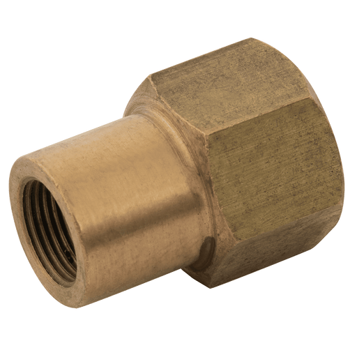 FT Pro 1/4" BSPPF X 8MM OD Straight Adaptor (36050511) CMF08/04 - FluidAirFittings