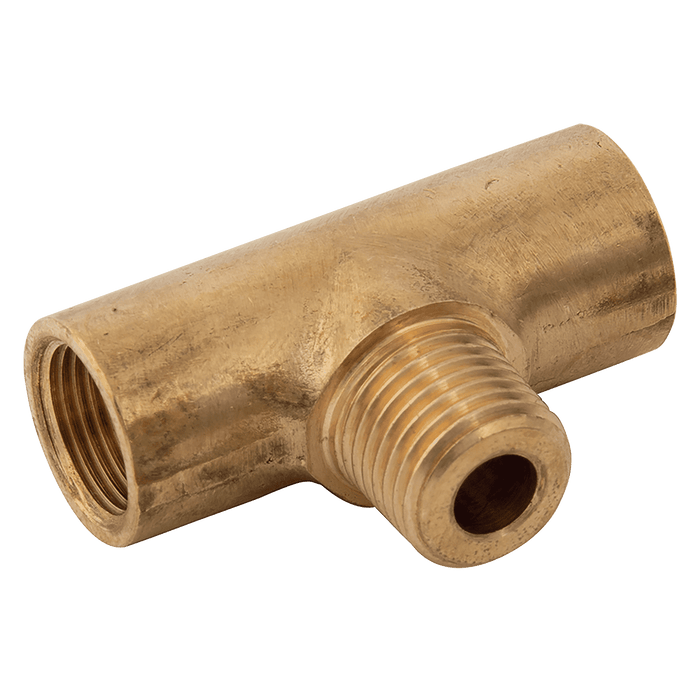 FT Pro 1/4" BSPTM X 8MM OD Centre Leg T (36062711) CMTM08/04 - FluidAirFittings