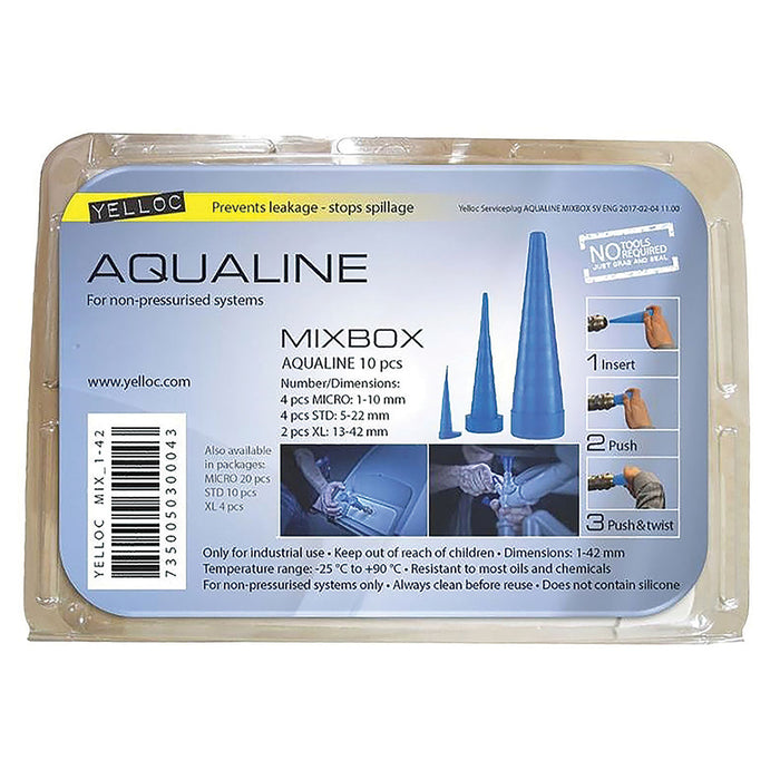Aqualine 10 Piece Mixbox AQ-MIXBOX - FluidAirFittings