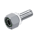 10L Female Swivel with O'RINGX3/8" Hose Tail SSMET/10/06/L/FM - FluidAirFittings