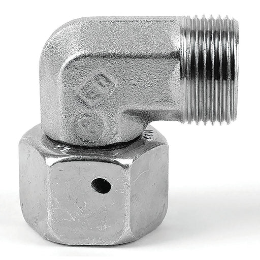 Parker M42 Metric Male X 30MM OD EO Swivel Elbow EW30SCF - FluidAirFittings