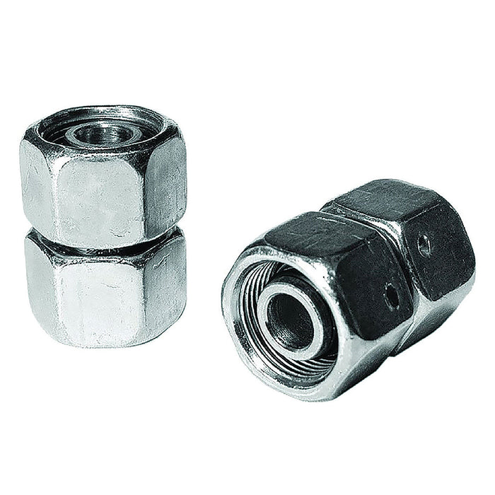 Parker EO 8MM Tube Connector 24° DKO Swivel GZ08LCF - FluidAirFittings