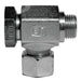 Parker 1/4" BSPP Male X 8MM OD EO Banjo Elbow WH08LRCF - FluidAirFittings