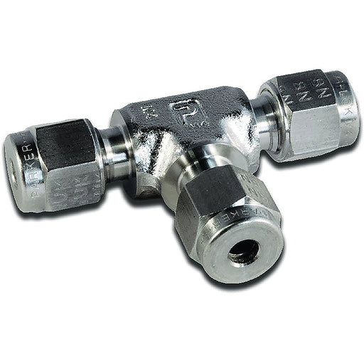 Parker A-LOK 6MM Tube OD Metric Equal Tee ETM6-316 - FluidAirFittings