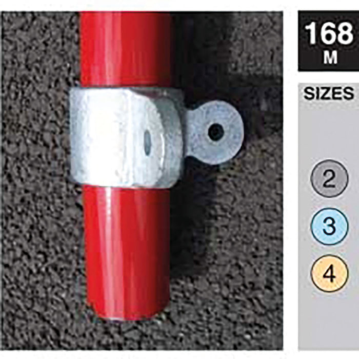 FT Pro - PCLAMPS-168M-4 90° Male Corner Swivel Size 4 - FluidAirFittings