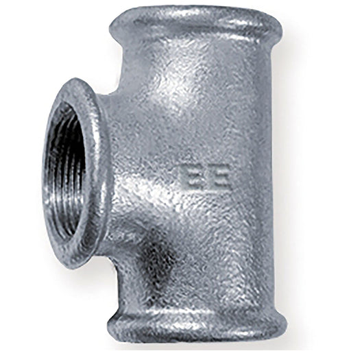 1/8 BSP Galvanised Female Equal Tee GFET02 - FluidAirFittings