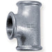 1/8 BSP Galvanised Female Equal Tee GFET02 - FluidAirFittings