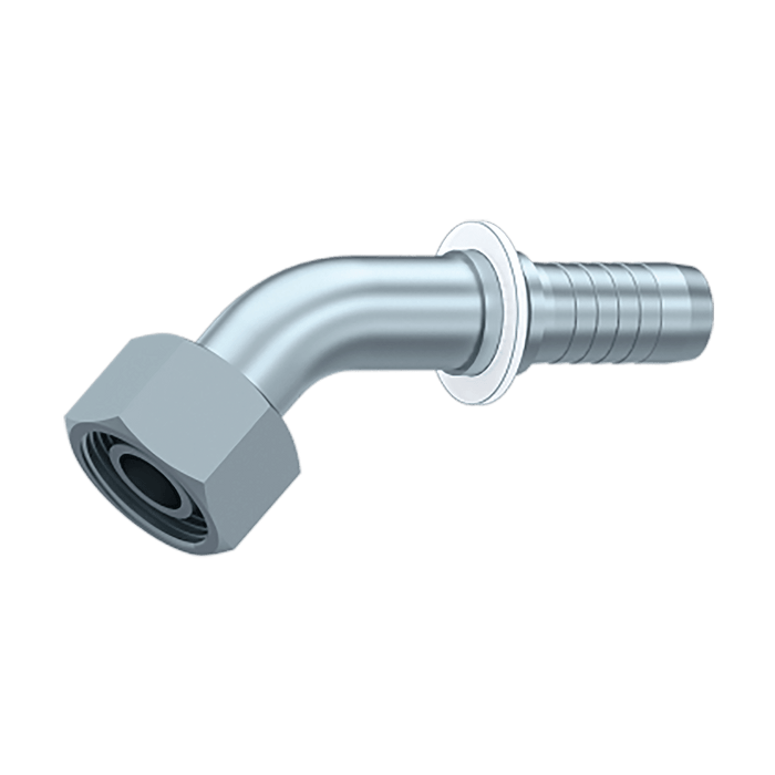 25S Female SWL with O'RINGX1" HSTAIL45 Deg) 2021-0680 - FluidAirFittings