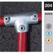 FT Pro - PCLAMPS-204-4 Slope Range Long Tee 4 - 10 De G Size 4 - FluidAirFittings