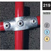 FT Pro - PCLAMPS-219-4 Slope Range Socket Cross 4 - 1 0 DEG Size 4 - FluidAirFittings