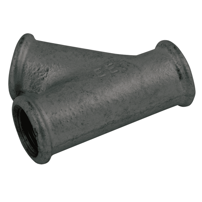 EE Black Equal 45° Tee 1/2" BSPP EE-MI165-12N - FluidAirFittings