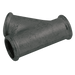 EE Black Equal 45° Tee 1/2" BSPP EE-MI165-12N - FluidAirFittings