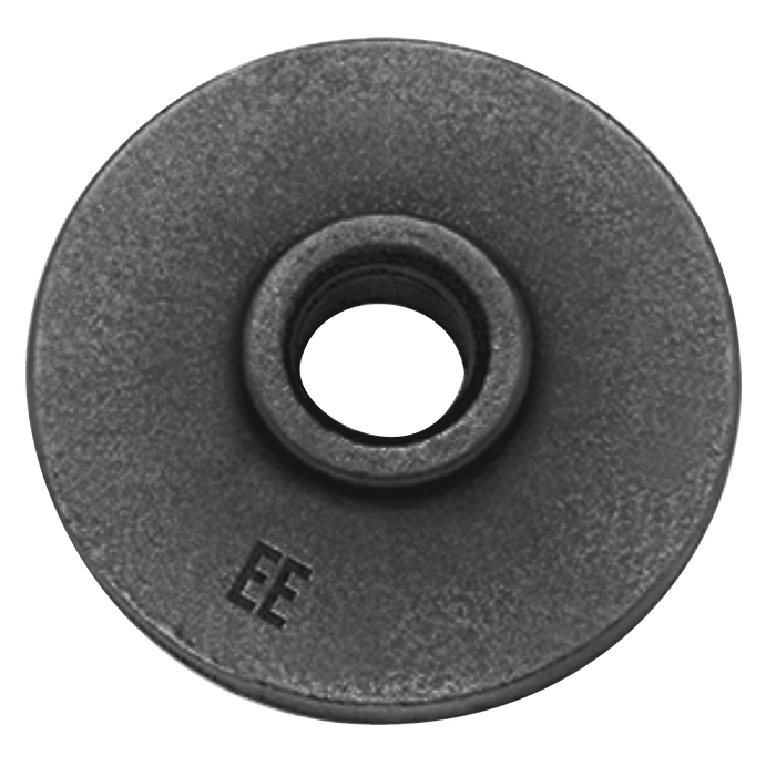 EE Black Flange No Bolt Hole 4" BSPP EE-MI321-4-N - FluidAirFittings