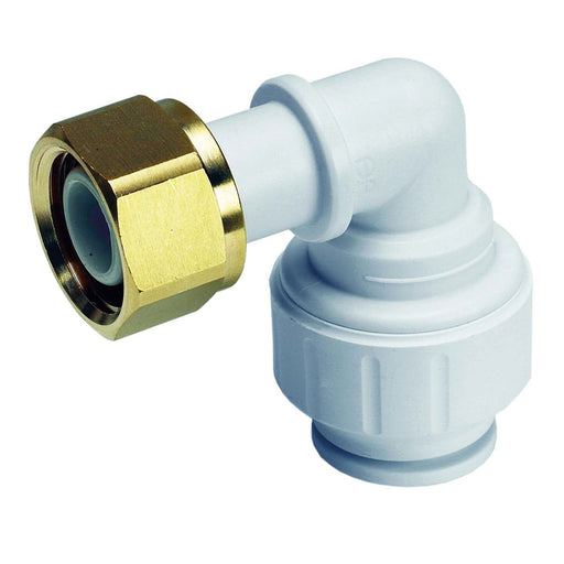 John Guest 15MM X 1/2 BSP Bent Tap Con. PEMBTC1514 - FluidAirFittings