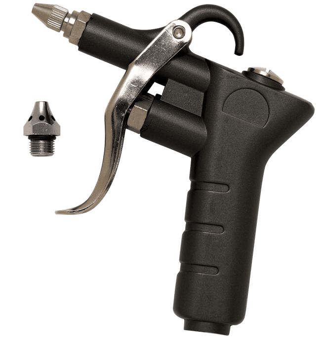 PCL 1/4" BSPP Metal Pistol Grip Blow Gun with Safety Nozzle BG405 - FluidAirFittings