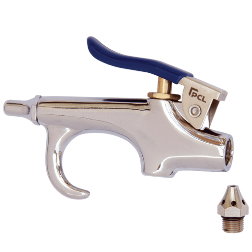 PCL 1/4" BSPP Metal Blow Gun with Safety Nozzle BG605 - FluidAirFittings