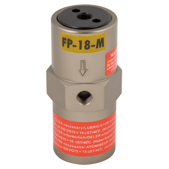 Vibtec 1/8" BSPP Model Fp Pneumatic Piston Vibrator FP18M - FluidAirFittings