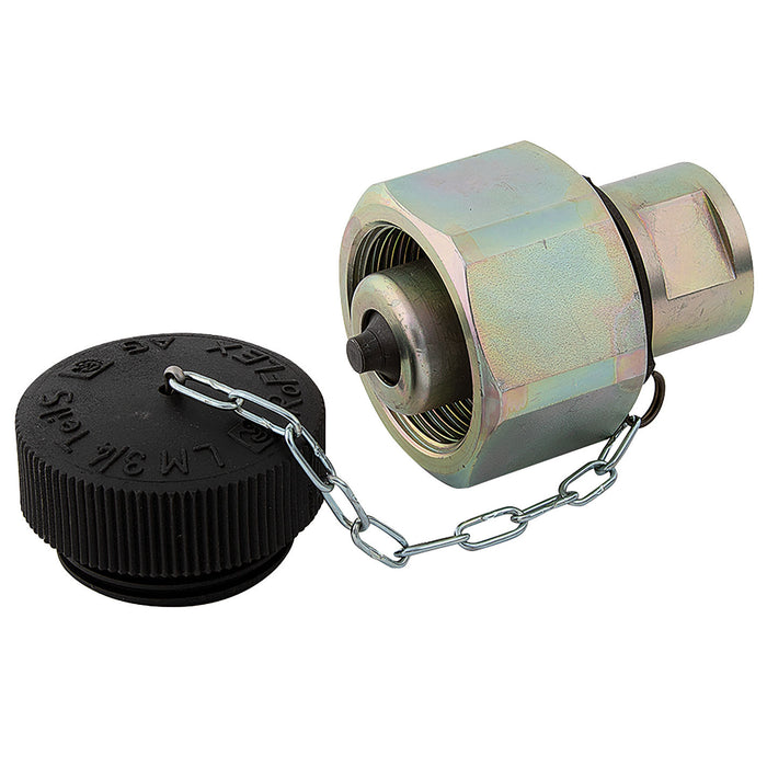 Holmbury 1" BSPP Female Hydraulic Quick Release Coupling HSC25-F-16G - FluidAirFittings
