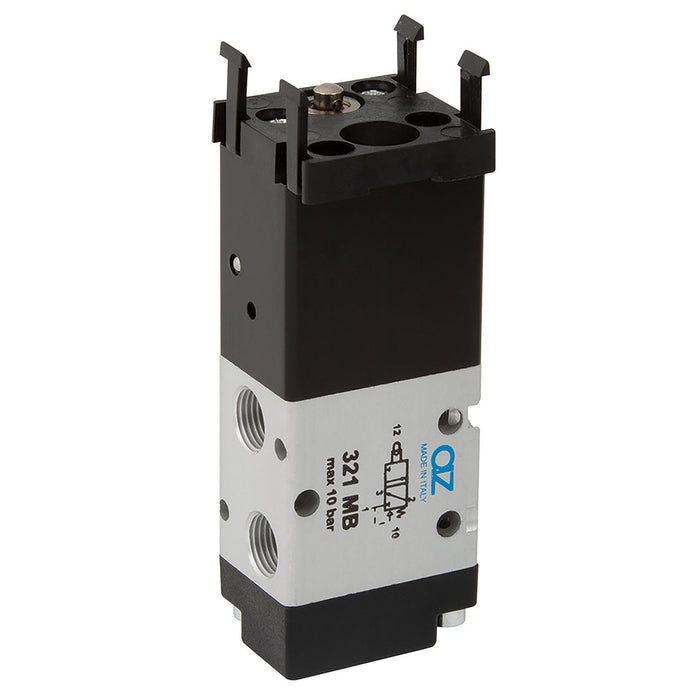 AZ Pneumatica 1/8"" BSPP Female Spool Valve 321MB - FluidAirFittings