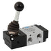 AZ Pneumatica 1/4" BSPP Female Lever Valve 322ML90 - FluidAirFittings