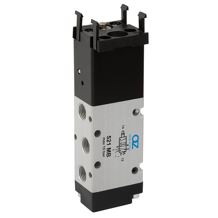 AZ Pneumatica 1/8"" BSPP Female Spool Valve 521MB - FluidAirFittings
