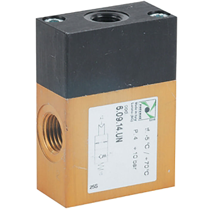 Pneumax 1/4" BSPP Blocking Valve 6.09.14.UN - FluidAirFittings