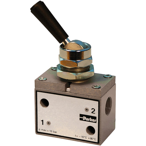 Parker 1/2" BSPP Female Poppet Valve B203L - FluidAirFittings