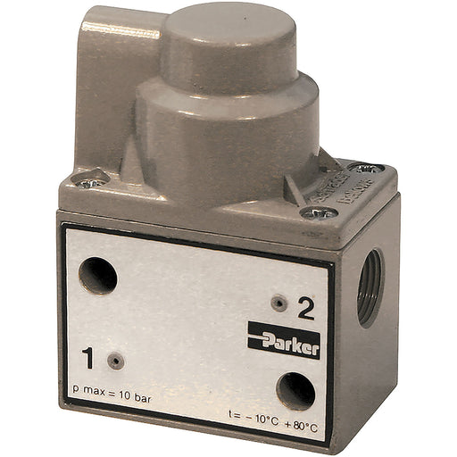 Parker 1/2" BSPP Female Poppet Valve B203P - FluidAirFittings