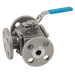 Haitima 6" ASA150 Flange Direct Mount SS 3 Way L Port Full Bore Ball Valve 2059DL150 14 - FluidAirFittings