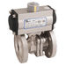 Haitima 3" PN40 SS FSAS Full Bore Ball Valve F/W Single Acting Actuator HSA 2019D4 11 - FluidAirFittings