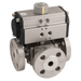 Haitima 6" ASA150 SS 3WL Ball Valve F/W Single Acting Actuator HSA 2059DL150 14 - FluidAirFittings