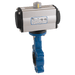 Haitima 10" PN16 L+T Butterfly Valve FW Ss/NBR Double Acting Actuator HDA 2014LB 18 - FluidAirFittings