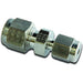 Parker A-LOK 3/8" Tube OD X 1/4" Tube OD Imperial Straight Reducing Union 6RU4-316 - FluidAirFittings