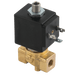 ACL 1/8" BSPP 3/2 N/C Brass Solenoid Valve 24V AC E306AB2520B - FluidAirFittings