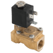 ACL 3/4" BSPP 2/2 N/C Brass Solenoid Valve 24V AC E107EB1830B - FluidAirFittings