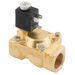 ACL 1/2" BSPP 2/2 N/O Brass Solenoid VALVEVE 230V DC E207DB1230E - FluidAirFittings