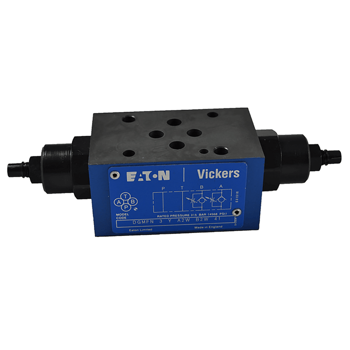Vickers by Danfoss Cetop 3 Double Flow Control Module 694411 - FluidAirFittings