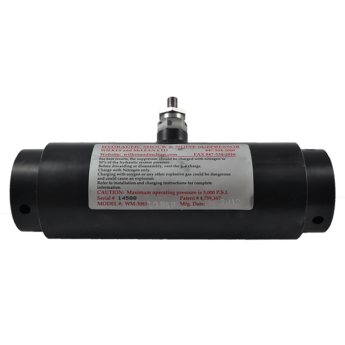 Wilkes & Mclean 1" SAE In-Line Noise Suppressor 5061829 - FluidAirFittings