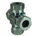 KR 12MM High Pressure Cross KRAM12XR - FluidAirFittings