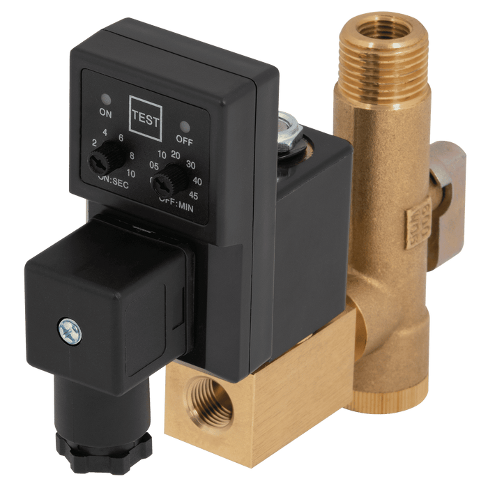 FT Pro - 720-03AC110-VIS 3/8" BSPP Female Drain Valve 110V AC - FluidAirFittings