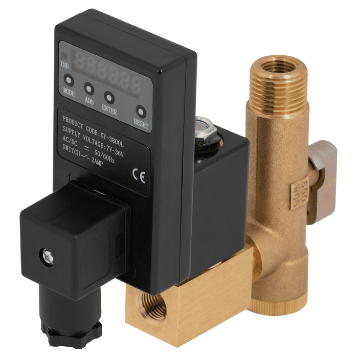 FT Pro - 790-02AC110-VIS 1/4" BSPP Female Drain Valve 110V AC - FluidAirFittings
