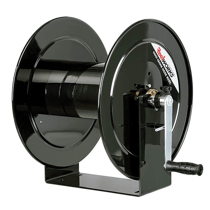 Redashe Heavy Duty Hand Crank Reel, Hose CAPACITY: 100' / 30M, Hose ID: 3/4" CHR11602 - FluidAirFittings