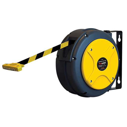 Redashe Warning Tape Barrier Reel Yellow/Black 16M SR100-05 - FluidAirFittings